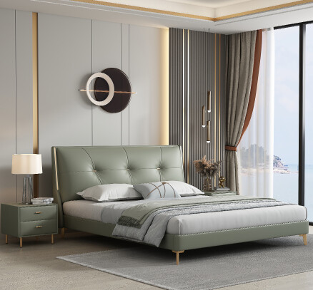 Neutral Rectangular Bedroom Area Rug