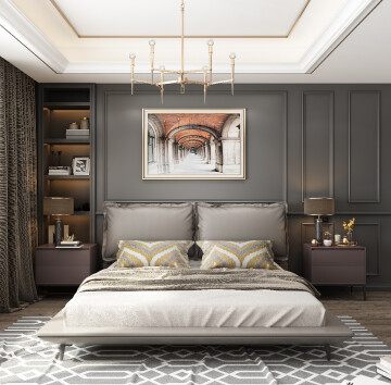 Modern Bedside Table Set